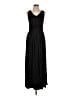 Adrienne Vittadini Black Casual Dress Size L - photo 1