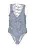 Topshop Blue Bodysuit Size 6 - photo 2