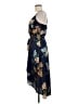 Hello Molly 100% Polyester Floral Blue Cocktail Dress Size 6 - photo 5