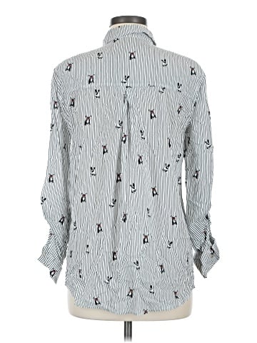 Jane and Delancey Long Sleeve Button-Down Shirt (view 2)