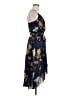 Hello Molly 100% Polyester Floral Blue Cocktail Dress Size 6 - photo 4