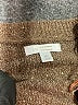 LC Lauren Conrad Metallic Brown Pullover Sweater Size XL - photo 4