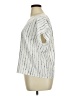 Shein 100% Polyester Silver Short Sleeve Blouse Size XL - photo 5