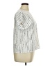 Shein 100% Polyester Silver Short Sleeve Blouse Size XL - photo 4