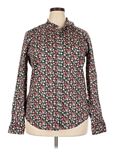 Liberty Art Fabrics for J.Crew Long Sleeve Button-Down Shirt (view 1)
