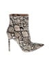 Express Ivory Ankle Boots Size 7 1/2 - photo 1