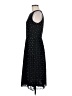 Maison Jules 100% Polyester Polka Dots Black Cocktail Dress Size M - photo 5