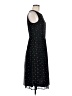 Maison Jules 100% Polyester Polka Dots Black Cocktail Dress Size M - photo 4