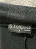 Studio Solid Black Shorts Size 3 - photo 3