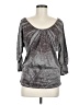 Vanity Silver 3/4 Sleeve T-Shirt Size M - photo 1