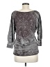 Vanity Silver 3/4 Sleeve T-Shirt Size M - photo 2