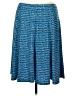 Claiborne Print Blue Casual Skirt Size XL (tall) - photo 1