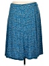 Claiborne Print Blue Casual Skirt Size XL (tall) - photo 2