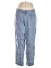 Lou & Grey Solid Blue Casual Pants Size XL - photo 1