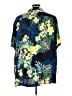 Assorted Brands 100% Rayon Tropical Blue Short Sleeve Blouse Size 3X - photo 2