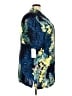 Assorted Brands 100% Rayon Tropical Blue Short Sleeve Blouse Size 3X - photo 4