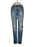 Banana Republic Hearts Blue Jeans Size 26 waist - photo 1