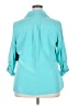 Kim Rogers 100% Polyester Teal 3/4 Sleeve Blouse Size 2X - photo 2