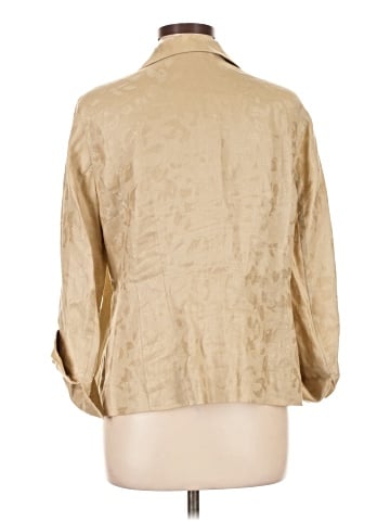 Jones New York Collection 3/4 Sleeve Button-Down Shirt (view 2)