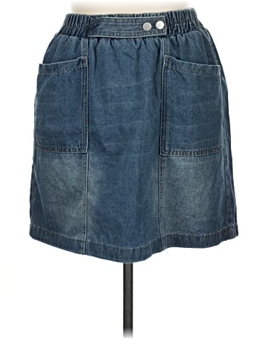 Unbranded Denim Skirt (view 1)