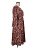 Kaileigh Paisley Brown Casual Dress Size L - photo 4