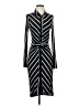 Venus Stripes Black Casual Dress Size S - photo 1
