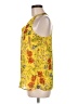 Faith and Joy 100% Polyester Yellow Sleeveless Blouse Size M - photo 5