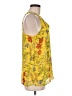 Faith and Joy 100% Polyester Yellow Sleeveless Blouse Size M - photo 4