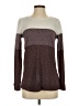 Pink Clover Color Block Brown Pullover Sweater Size S - photo 1