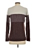 Pink Clover Color Block Brown Pullover Sweater Size S - photo 2