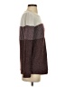 Pink Clover Color Block Brown Pullover Sweater Size S - photo 4