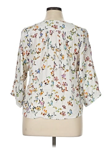 Karen Kane 3/4 Sleeve Blouse (view 2)