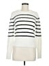 Old Navy Stripes White Pullover Sweater Size M - photo 1