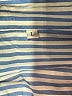 Unbranded Stripes Blue Long Sleeve Button-Down Shirt Size L - photo 7