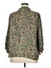 Democracy 100% Polyester Floral Green 3/4 Sleeve Blouse Size 1X - photo 2