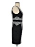 Guess 100% Polyester Stripes Black Cocktail Dress Size 0 - photo 4