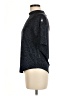 Greyson Animal Print Blue Short Sleeve Turtleneck Size M - photo 5