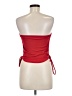 Shein 100% Polyester Red Tube Top Size 6 - photo 2