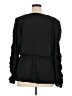 City Chic Black Long Sleeve Blouse Size 14 Plus (XS) - photo 2