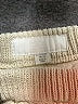 Zara 100% Cotton Chevron-herringbone Ivory Casual Pants Size 9 - 10 - photo 3