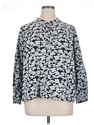 Caslon Long Sleeve Blouse (view 1)