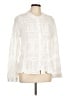 Dylan 100% Cotton White Long Sleeve Blouse Size L - photo 1