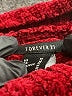 Forever 21 100% Polyester Tweed Burgundy Turtleneck Sweater Size M - photo 7