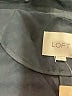Ann Taylor LOFT 100% Lyocell Black Jacket Size Lg Petite - photo 6