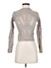 By Together Silver Long Sleeve Top Size S - photo 1
