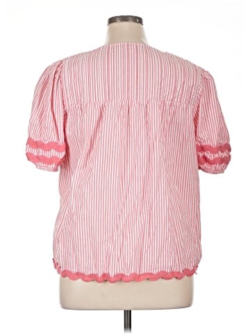 Crown & Ivy Short Sleeve Blouse (view 2)