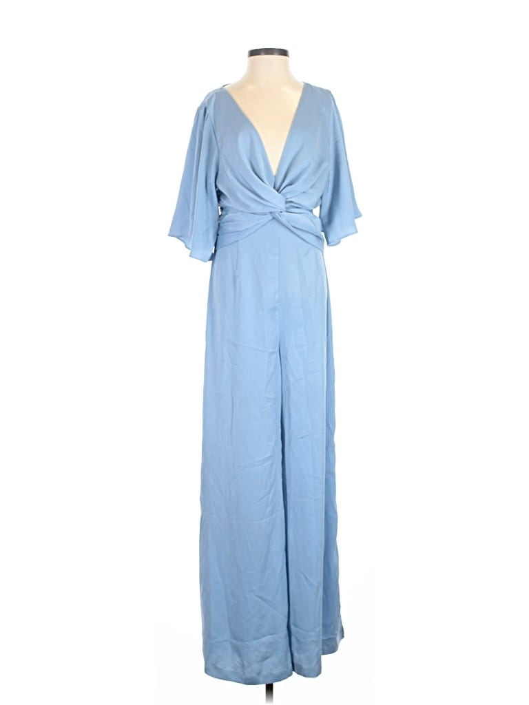 Pre-owned Mustard Seed Jumpsuit In Blue