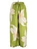 Unbranded Tropical Green Casual Pants Size XL - photo 1