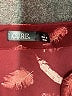 Cure 100% Polyester Burgundy 3/4 Sleeve Blouse Size L - photo 7