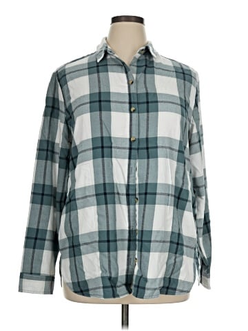 Jachs Girlfriend Long Sleeve Button-Down Shirt (view 1)